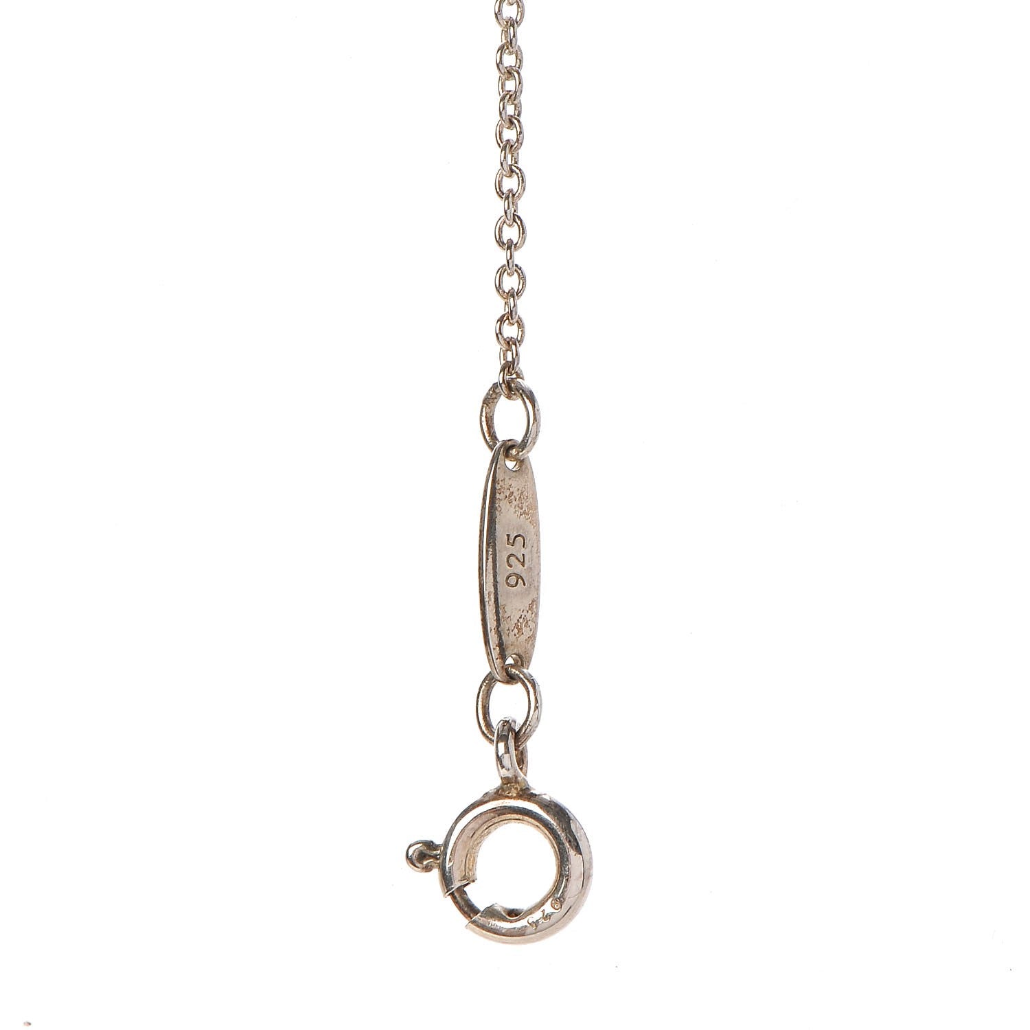 Tiffany Sterling Silver 5.5-6mm Elsa Peretti Pearls By The Yard Necklace 7 of 7