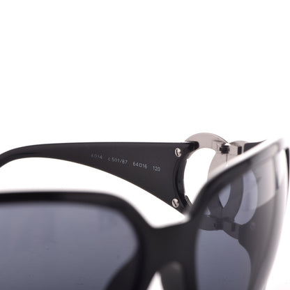 Chanel CC Sunglasses 6014 Black 5 of 8