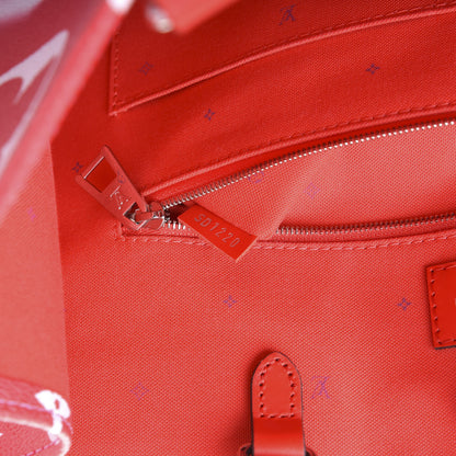 Louis Vuitton Monogram Escale Onthego GM Rouge 6 of 9