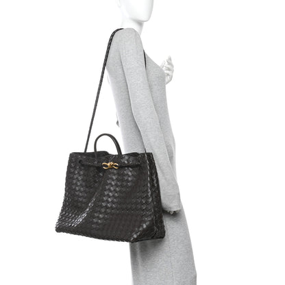 Bottega Veneta Nappa Intrecciato Large Andiamo Shoulder Bag Fondant 3 of 25