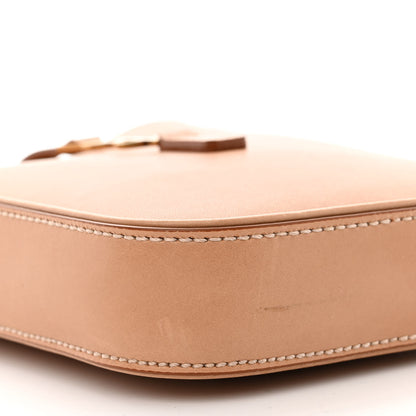 Saint Laurent Smooth Calfskin Le 5 A 7 Vertical Hobo Brown Gold 9 of 11