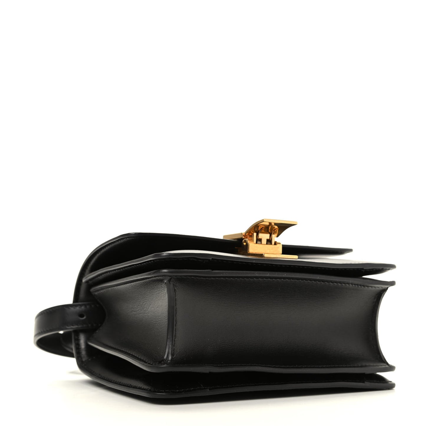 Box Calfskin Small Classic Box Flap Bag Black