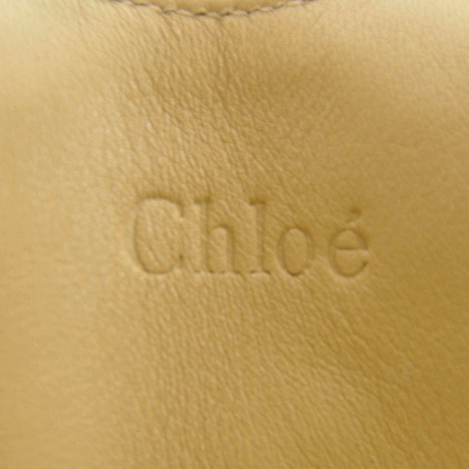 Chloe Metallic Python Silverado Shoulder Bag Gold 8 of 9