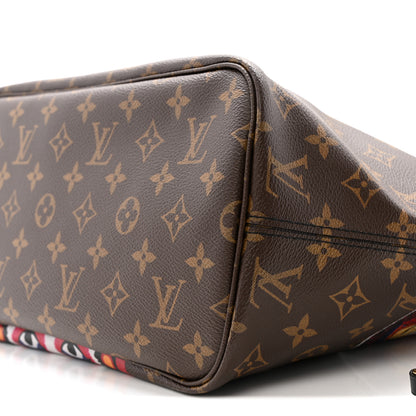 Louis Vuitton Monogram Kabuki Neverfull MM 9 of 12