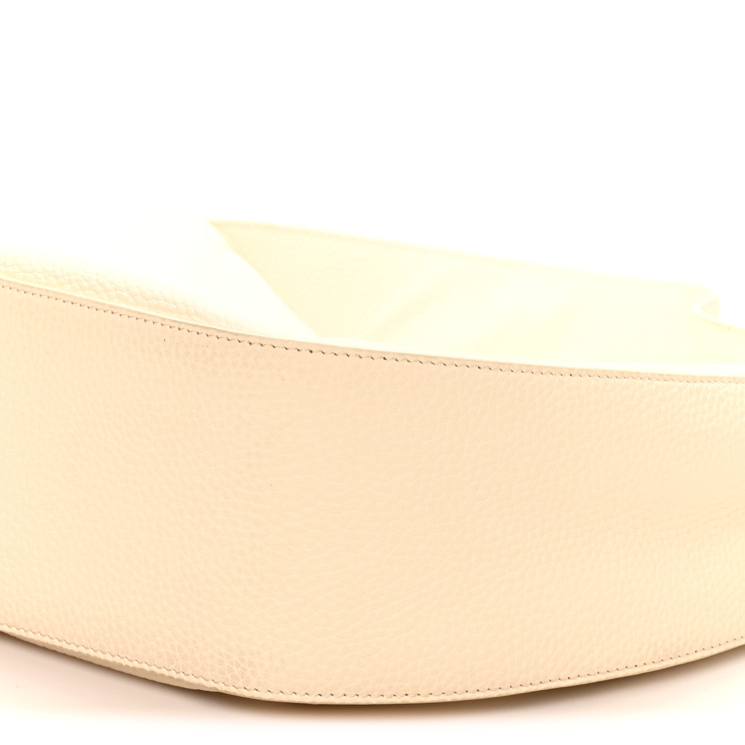 The Row Matte Grained Calfskin Allie Bag Milk 9 of 9