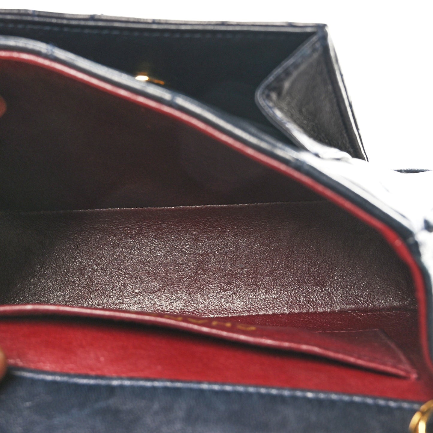 Lambskin Quilted Flap Bag Black