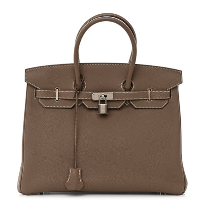 Hermes Togo Birkin 35 Etoupe 1 of 15