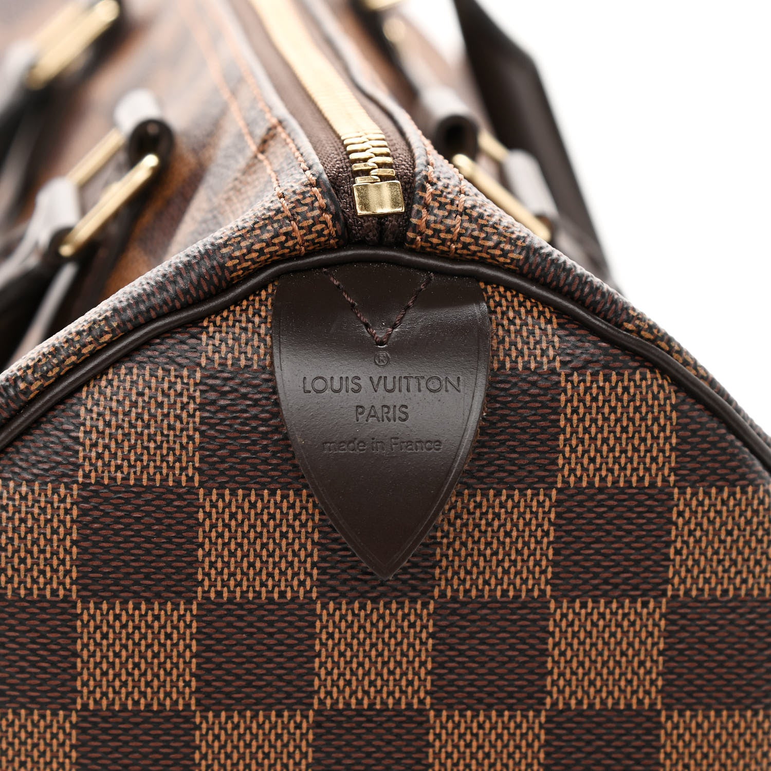 Louis Vuitton Damier Ebene Speedy 30 6 of 10