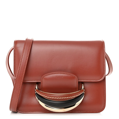 Chloe Calfskin Kattie Shoulder Bag Sepia Brown 1 of 9