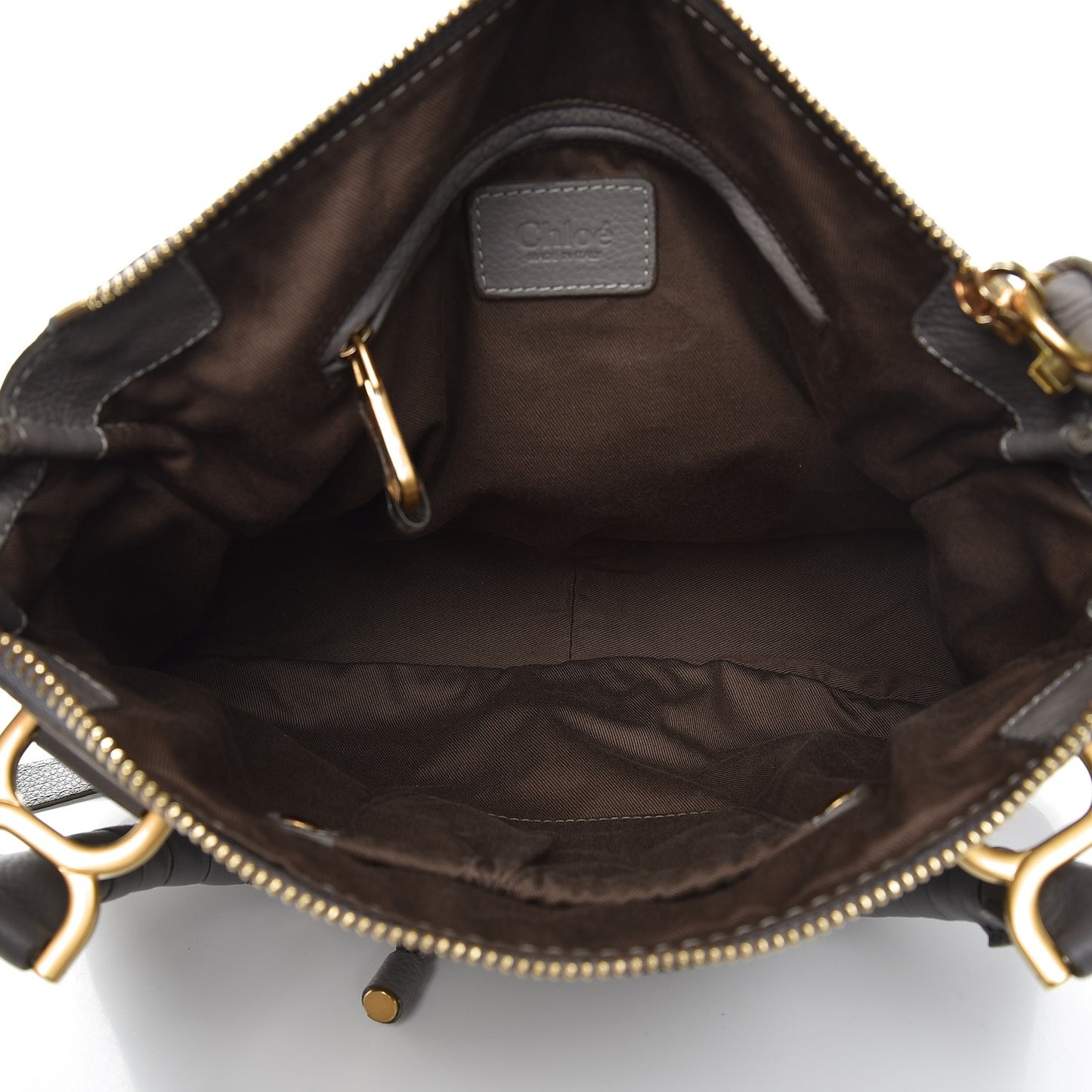 Calfskin Medium Marcie Satchel Cashmere Grey
