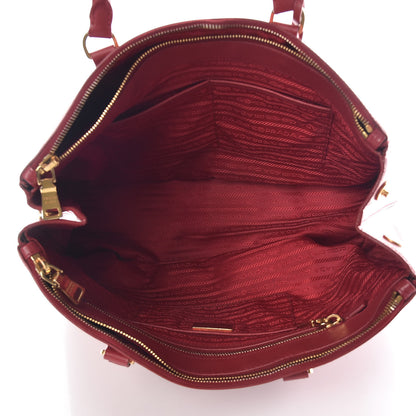 Prada Saffiano Lux Large Tote Fuoco 7 of 25