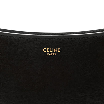 Celine Shiny Calfskin Medium Croque Bag Black 7 of 12