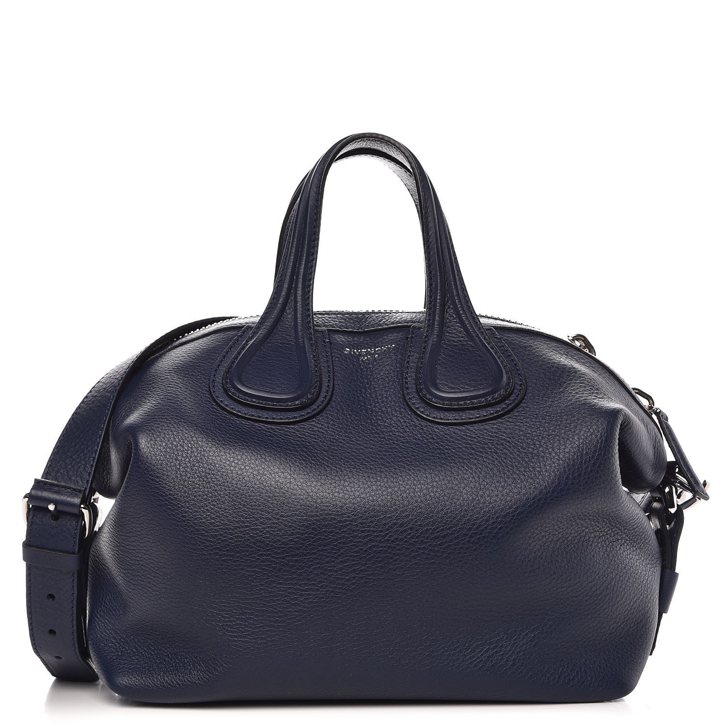 Givenchy Pebbled Calfskin Small Nightingale Night Blue 1 of 9