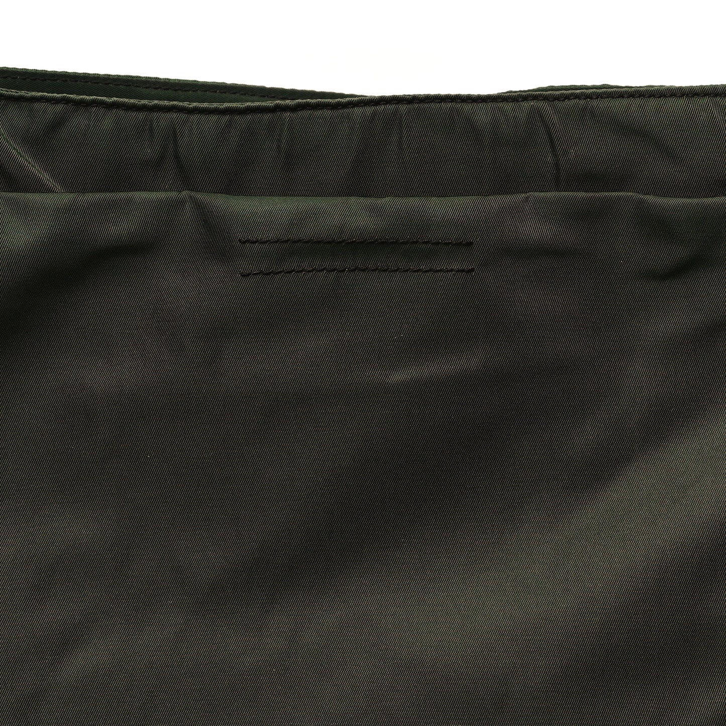 Tessuto Nylon Shopping Tote Green