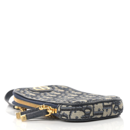 Christian Dior Oblique 30 Montaigne Phone Holder Blue 4 of 9