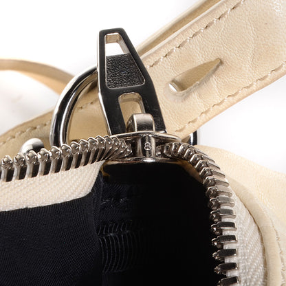 Alexander Wang Pebbled Lambskin Rocco Bone w Rhodium Hardware 9 of 9