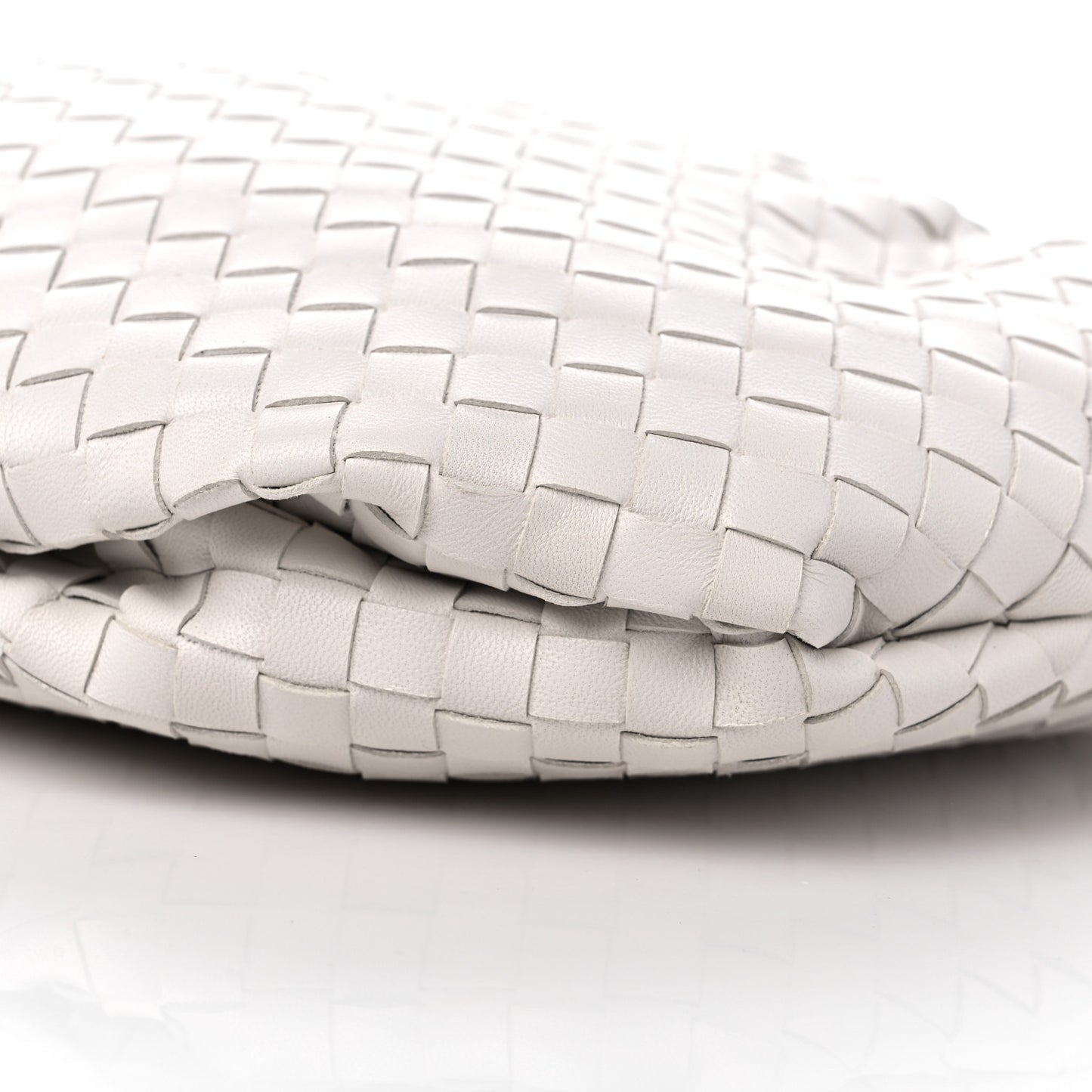 Nappa Intrecciato Small Bulb White