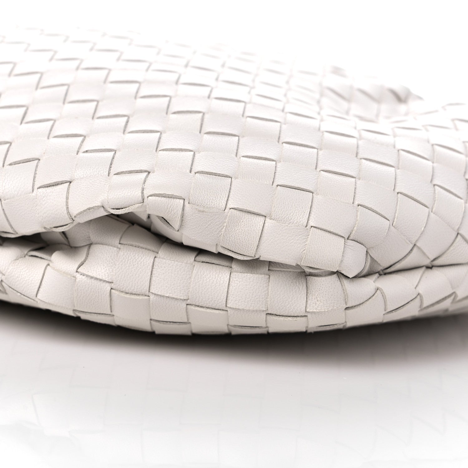Bottega Veneta Nappa Intrecciato Small Bulb White 9 of 10