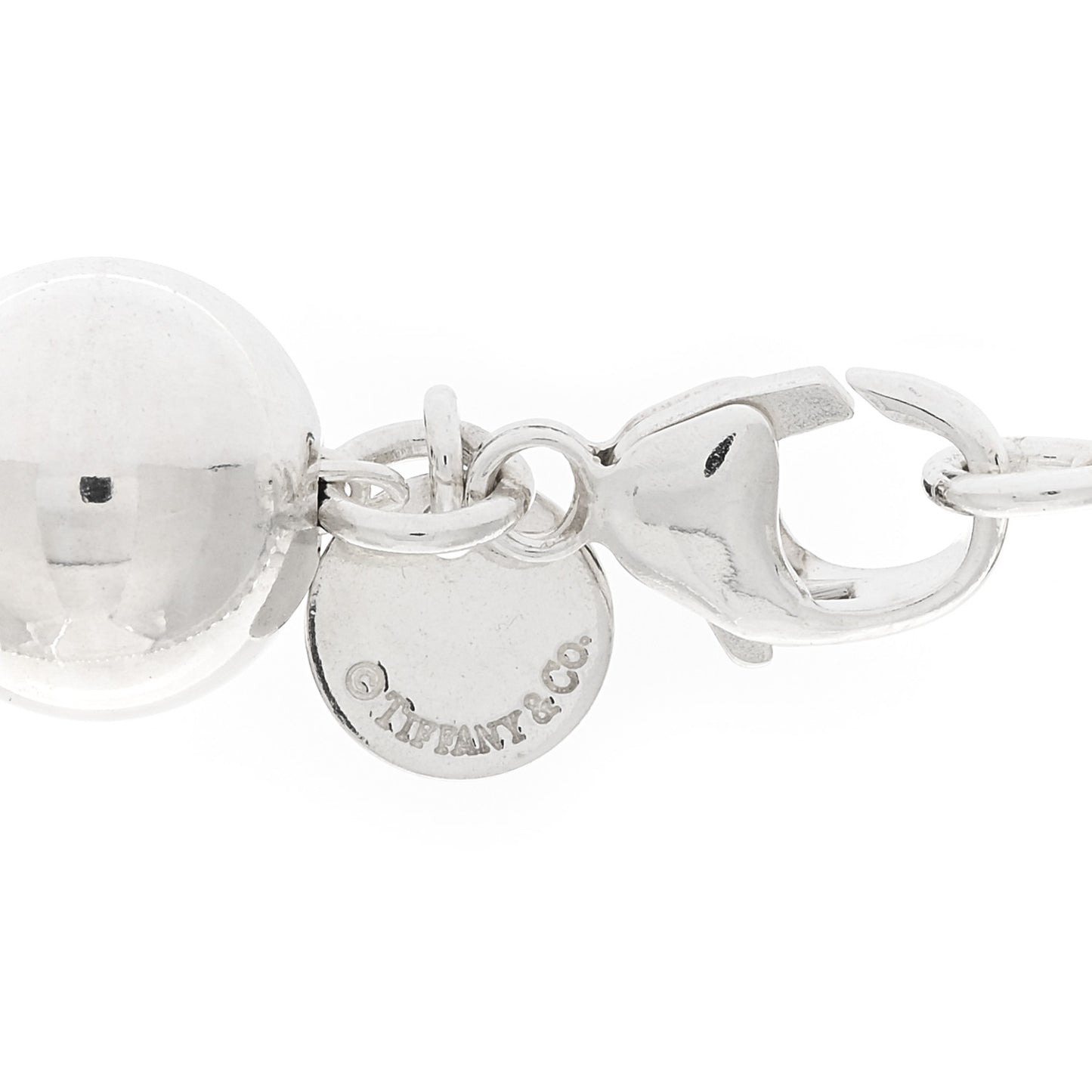 Sterling Silver 10mm HardWear Ball Necklace