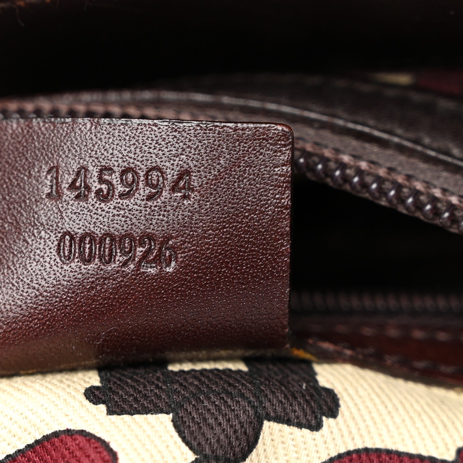 Gucci Guccissima Small Punch Tote Brown 7 of 11