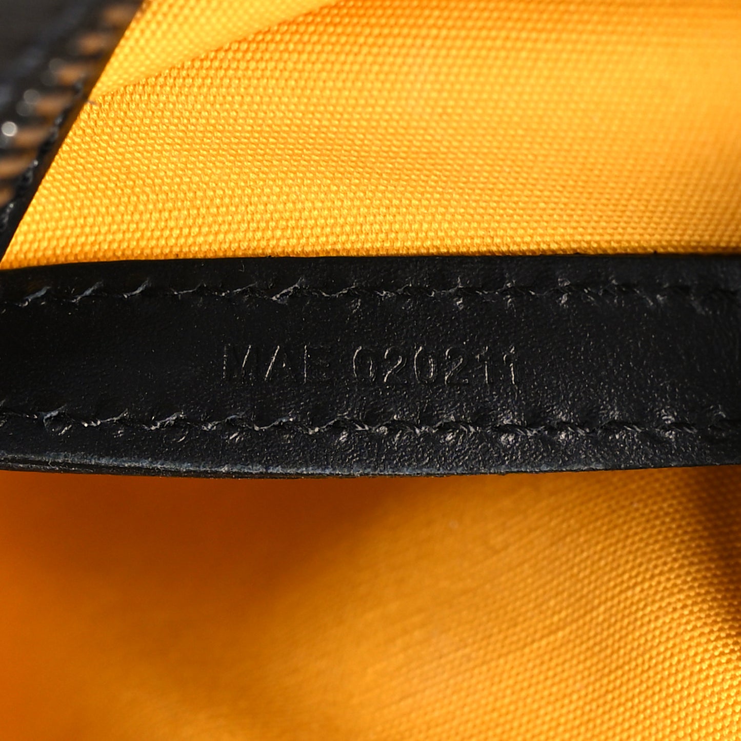 Goyardine Sac Cap Vert Black