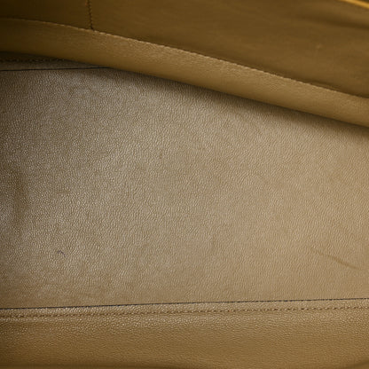 Celine Calfskin and Suede Small Tri-Color Trapeze Navy 5 of 8