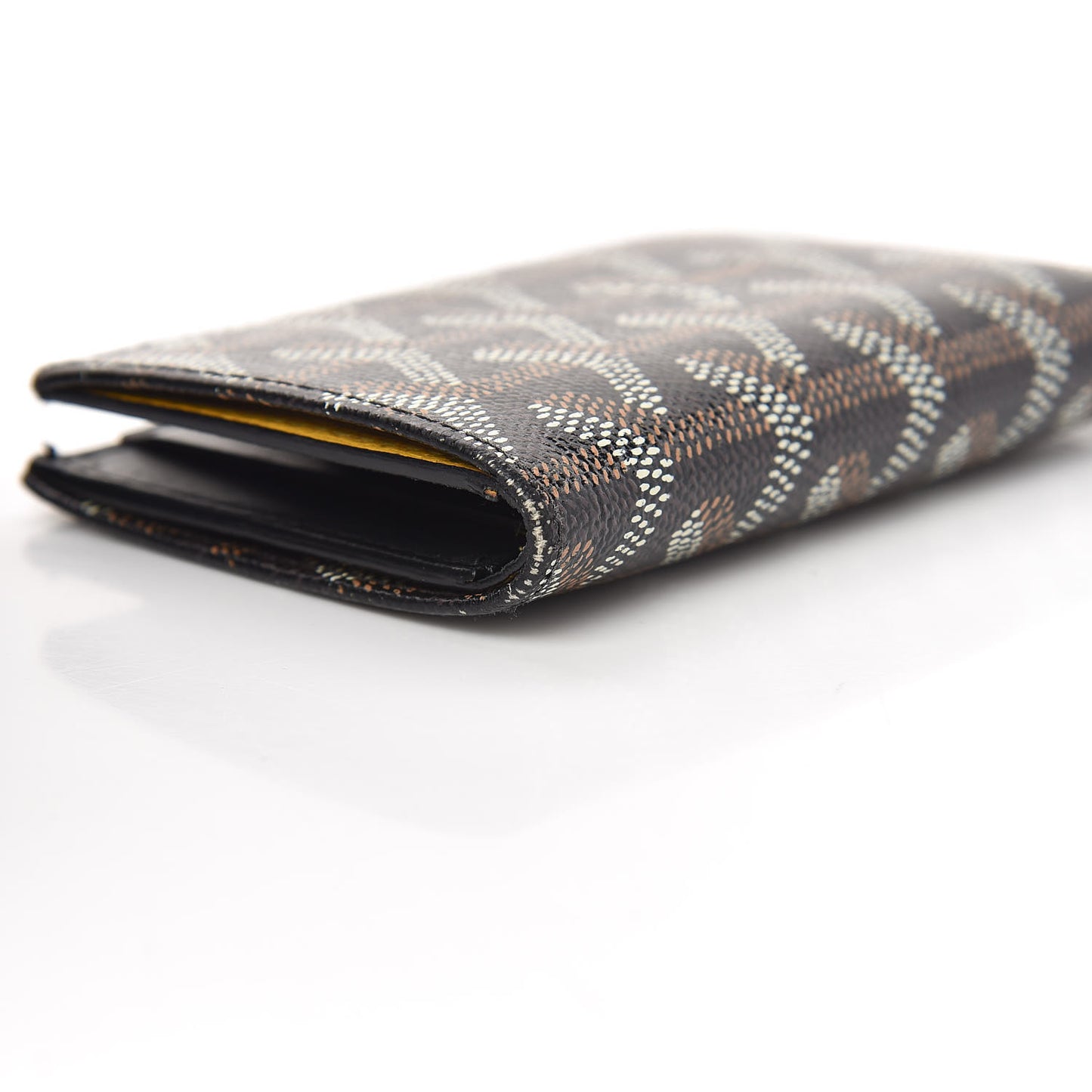 Goyardine Saint Pierre Card Holder Black