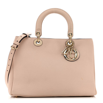 Christian Dior Bullcalf Medium Diorissimo Tote Rose Poudre 1 of 13