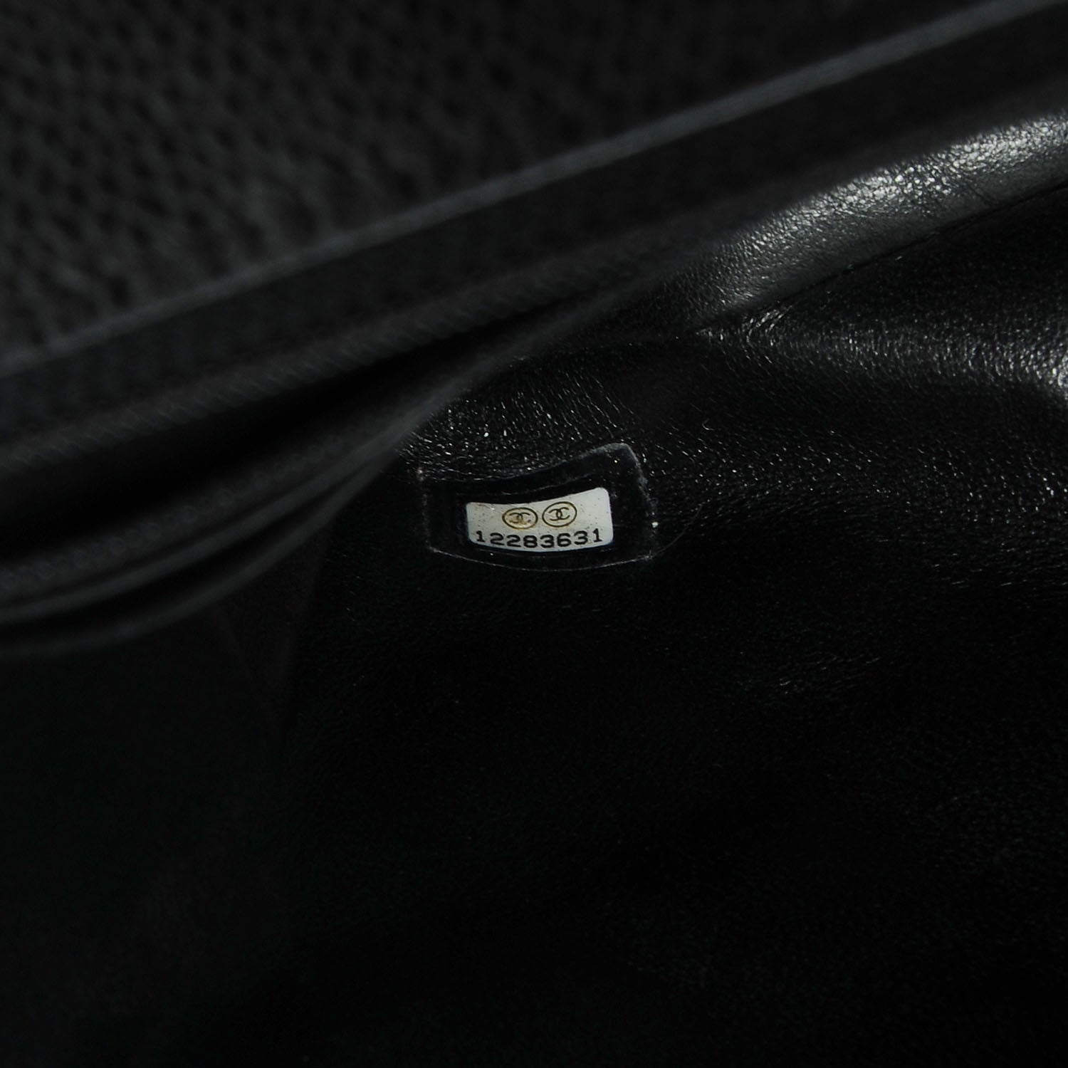 Chanel Caviar Jumbo Single Flap Black 7 of 9