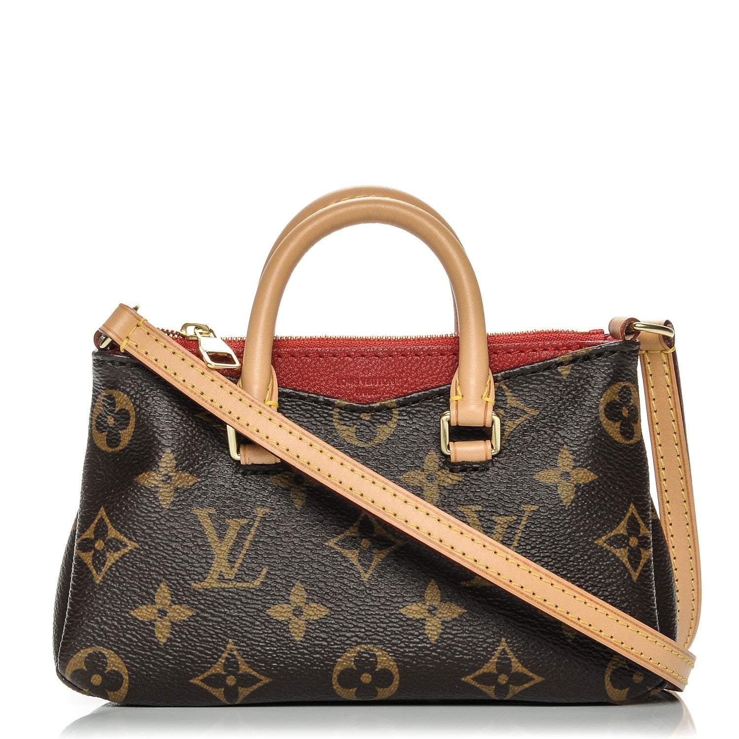 Louis Vuitton Monogram Nano Pallas Cherry 1 of 7