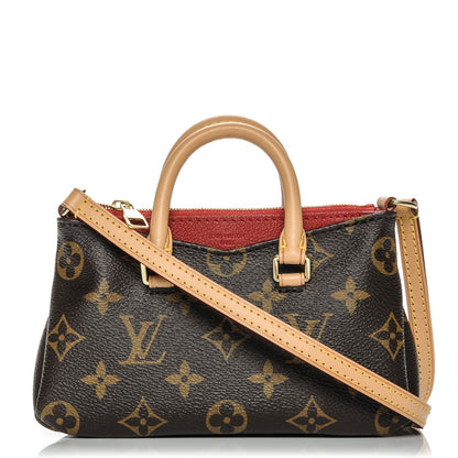Louis Vuitton Monogram Nano Pallas Cherry 1 of 7