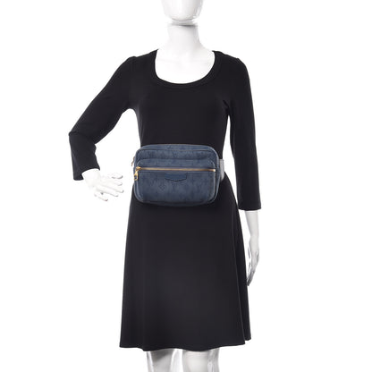 Louis Vuitton Denim Monogram Outdoor Bumbag Navy 2 of 9