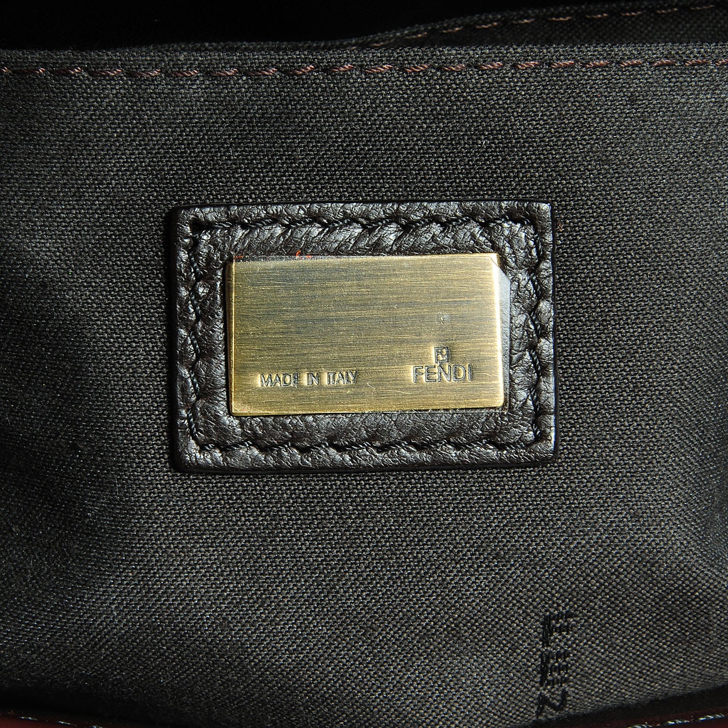Fendi Patent B Bag Marrone 6 of 10