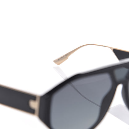 Christian Dior Clan 1 Aviator Sunglasses Black 6 of 7