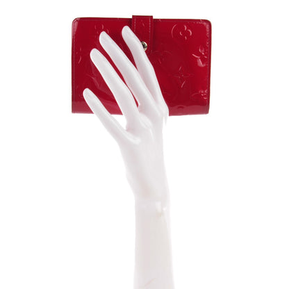 Louis Vuitton Vernis French Purse Wallet Pomme D'Amour 3 of 8