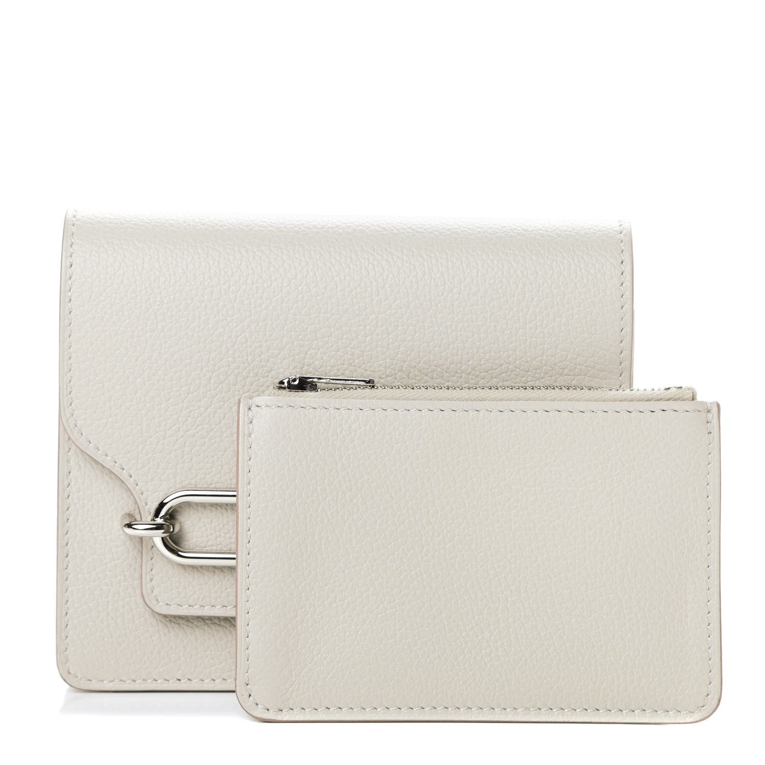 Hermes Evercolor Roulis Slim Wallet Gris Perle 1 of 10