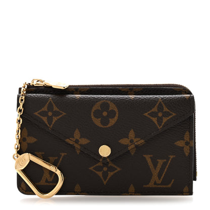 Louis Vuitton Monogram Recto Verso Card Holder Black Black 1 of 8