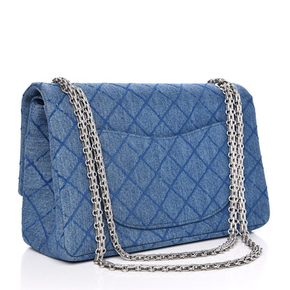Chanel Denim Quilted 2.55 Reissue 226 Flap Blue 3 of 10
