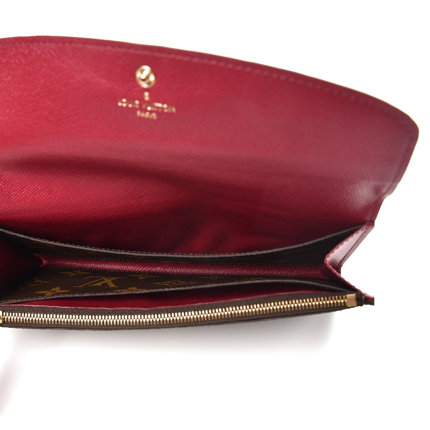 Monogram Emilie Wallet Fuchsia