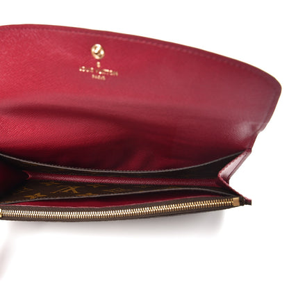 Louis Vuitton Monogram Emilie Wallet Fuchsia 5 of 8