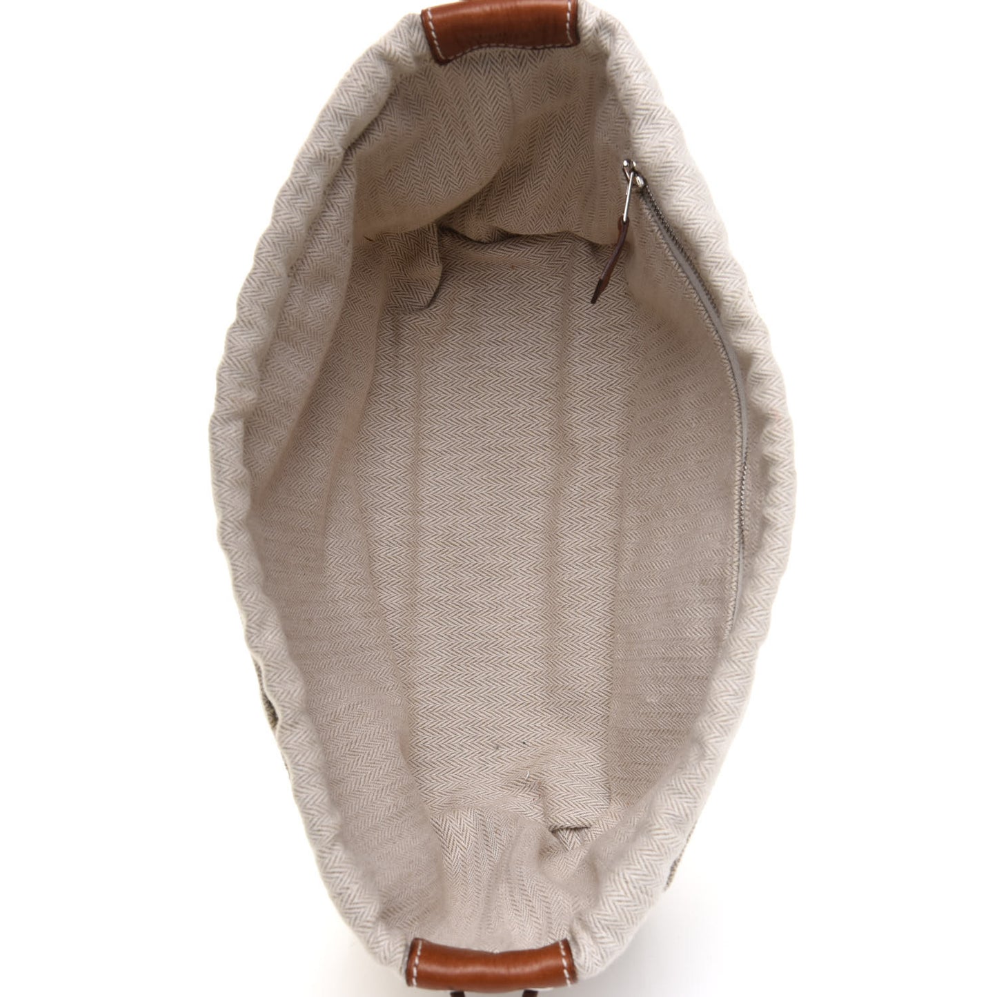 Canvas Barenia Fourbi 25 MM Pouch Naturel Fauve