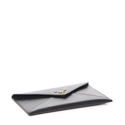 Prada Vitello Move Envelope Wallet Black 3 of 6