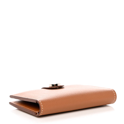 Hermes Evercolor R.M.S card holder Gold 4 of 7