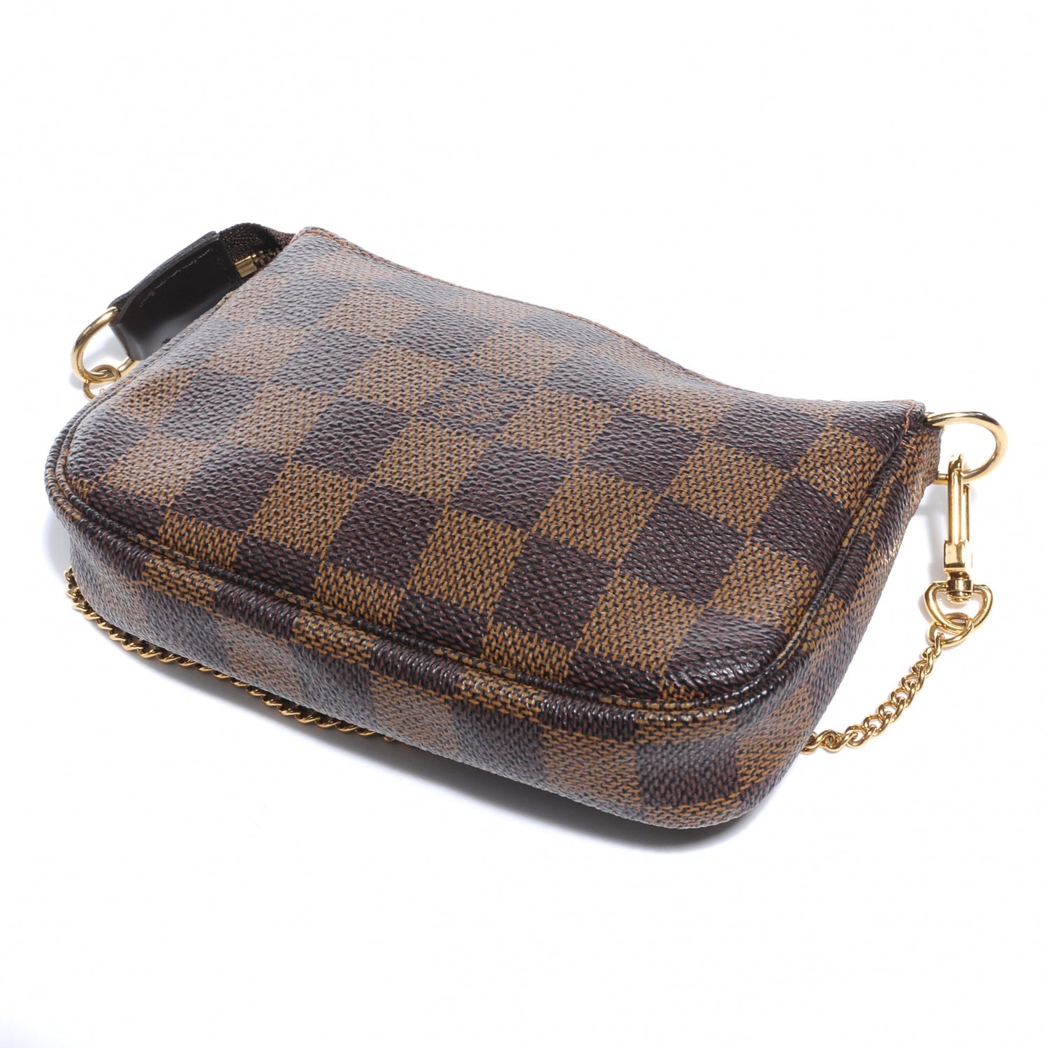 Louis Vuitton Damier Ebene Mini Pochette Accessories 6 of 8