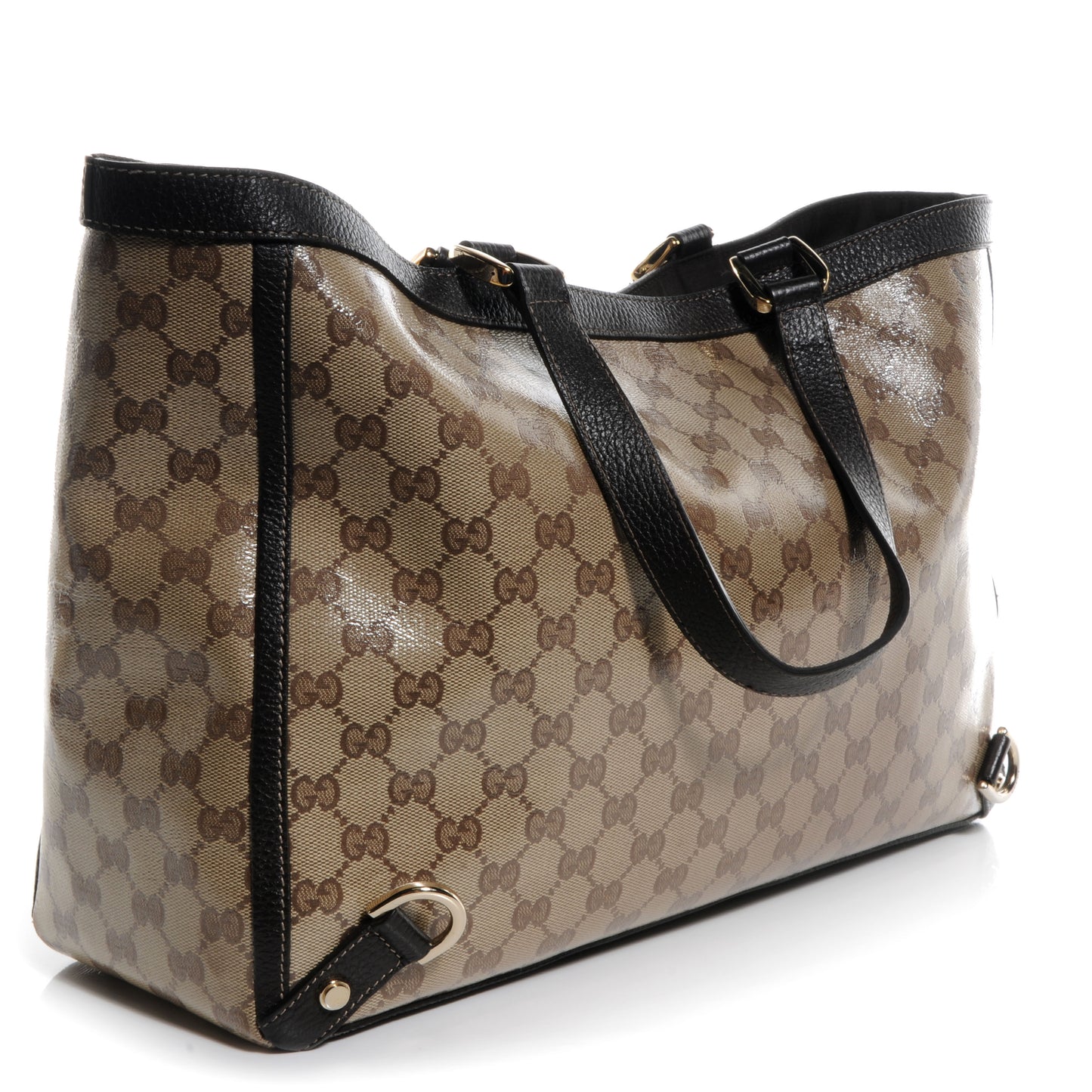 Crystal Monogram Large Abbey Tote