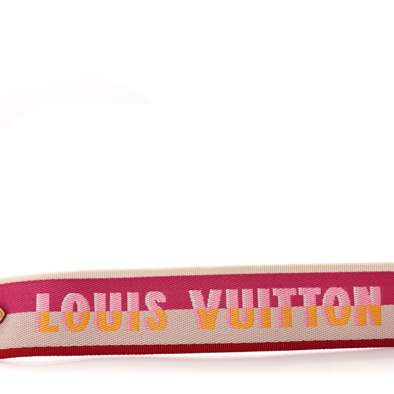 Louis Vuitton Jacquard Speedy Bandouliere 20 Shoulder Strap Fuchsia 4 of 4
