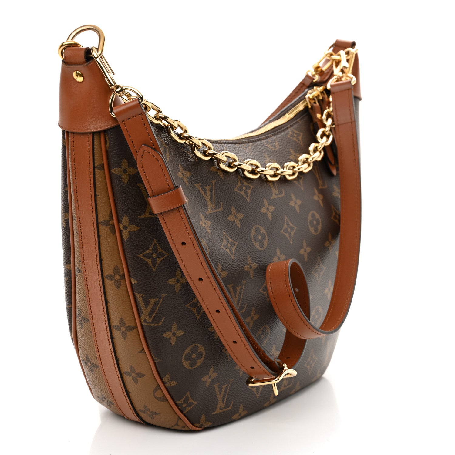 Louis Vuitton Reverse Monogram Loop Hobo 4 of 10