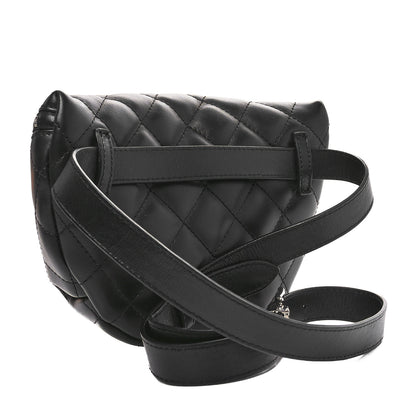 Chanel Calfskin Quilted Waist Belt Bag Black 3 of 11