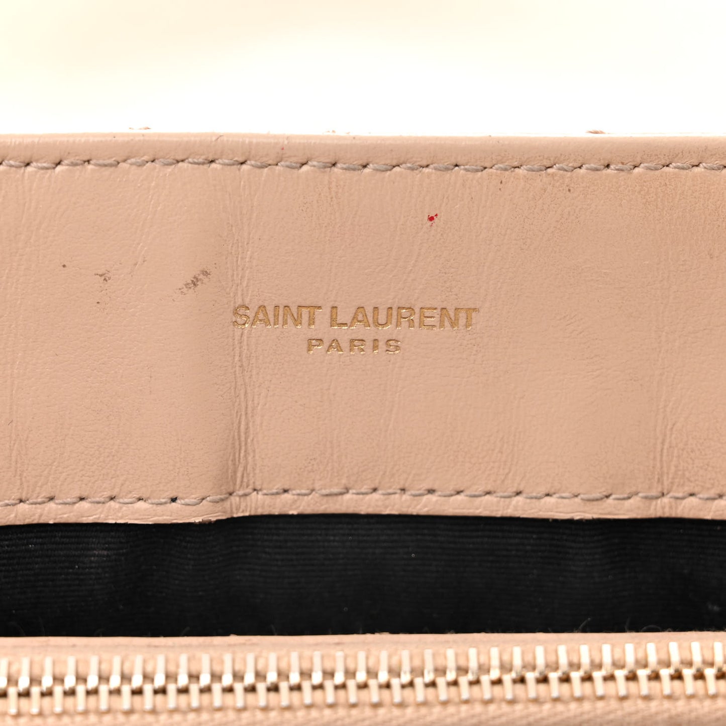 Calfskin Y Quilted Monogram Medium Loulou Chain Satchel Dark Beige