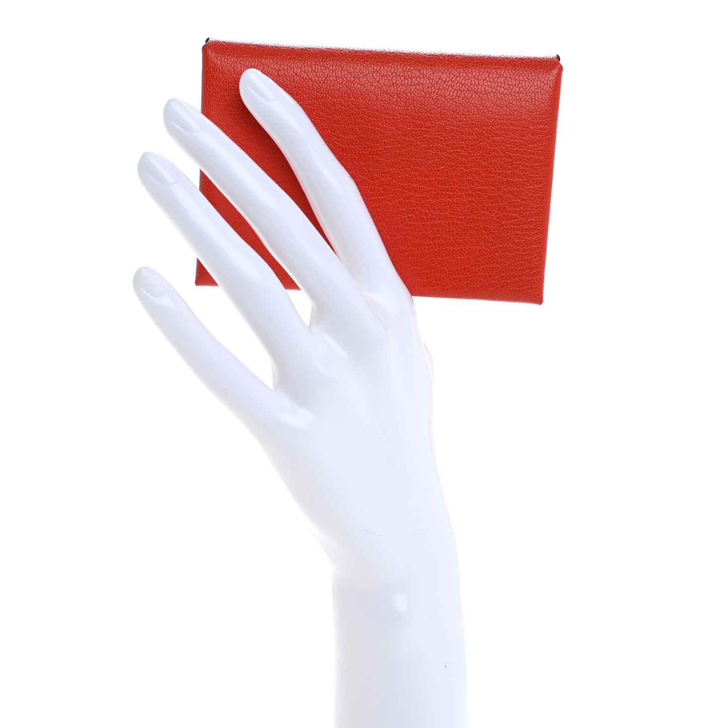 Chevre Mysore Calvi Duo Card Case Orange Field